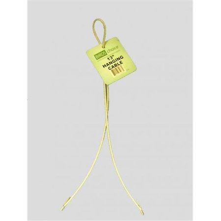 BIRDS CHOICE Birds Choice C13 13 in. Silver Hanging Cable C13